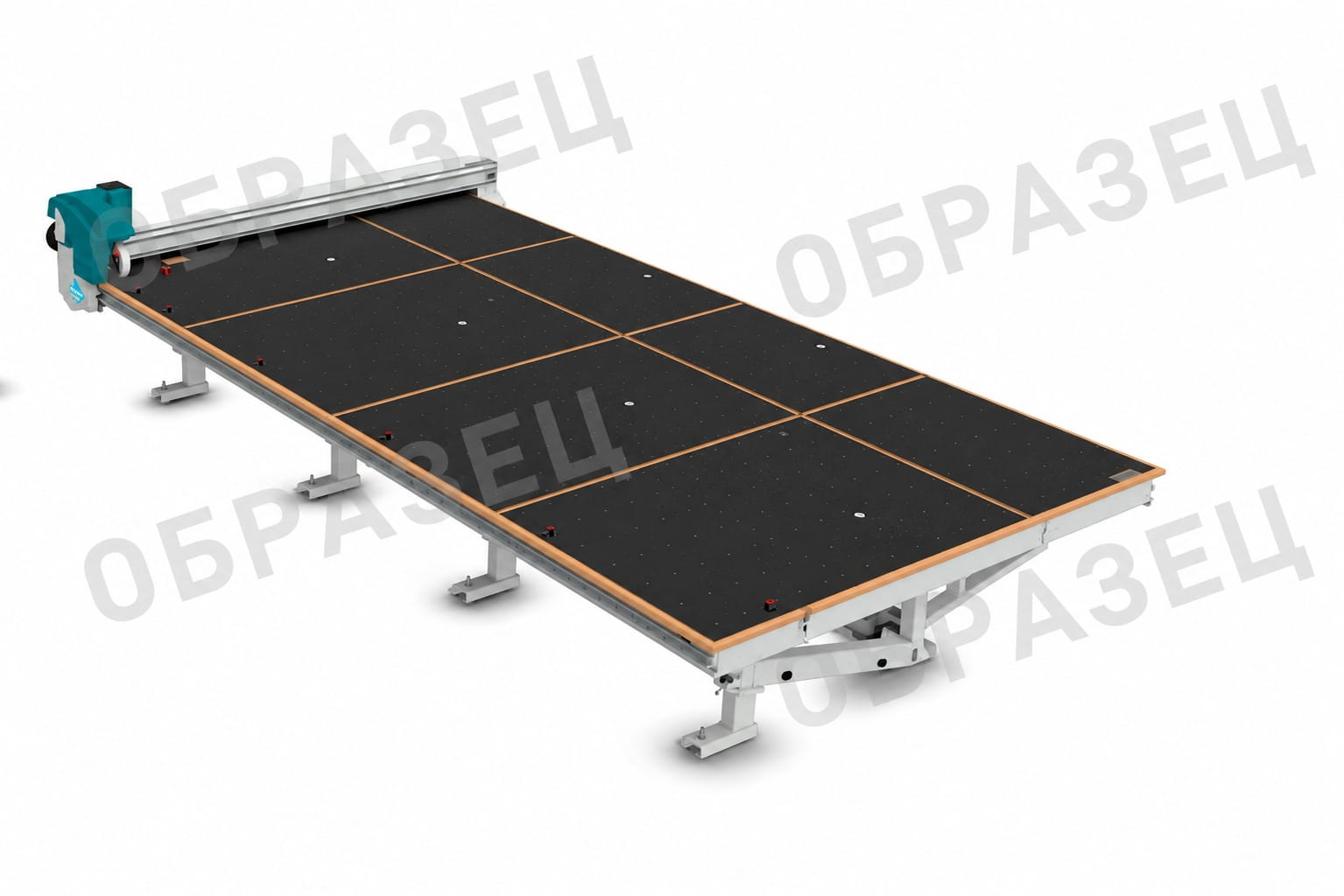 Стол резки стекла с ЧПУ автоматический 6100x3355 мм