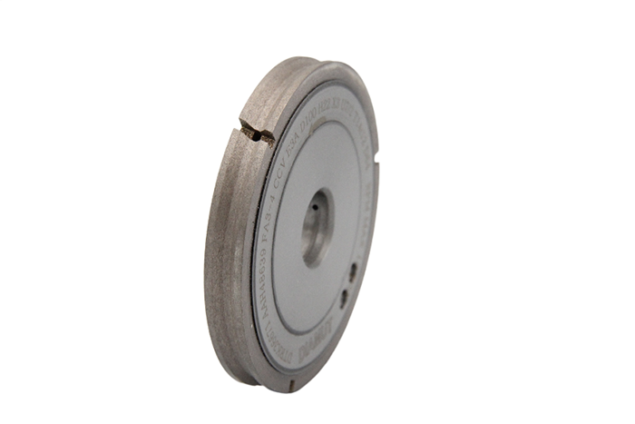 Круг Diamut алмазный тонкий 1DD6Y EL6A D100 H22 X3 U 7/2 T16 D64 (MV/503)(ст.3/4 мм)(06671)