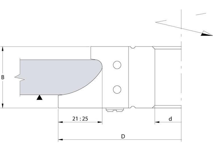 2365 Головки с фигурными ножами hw Z=2